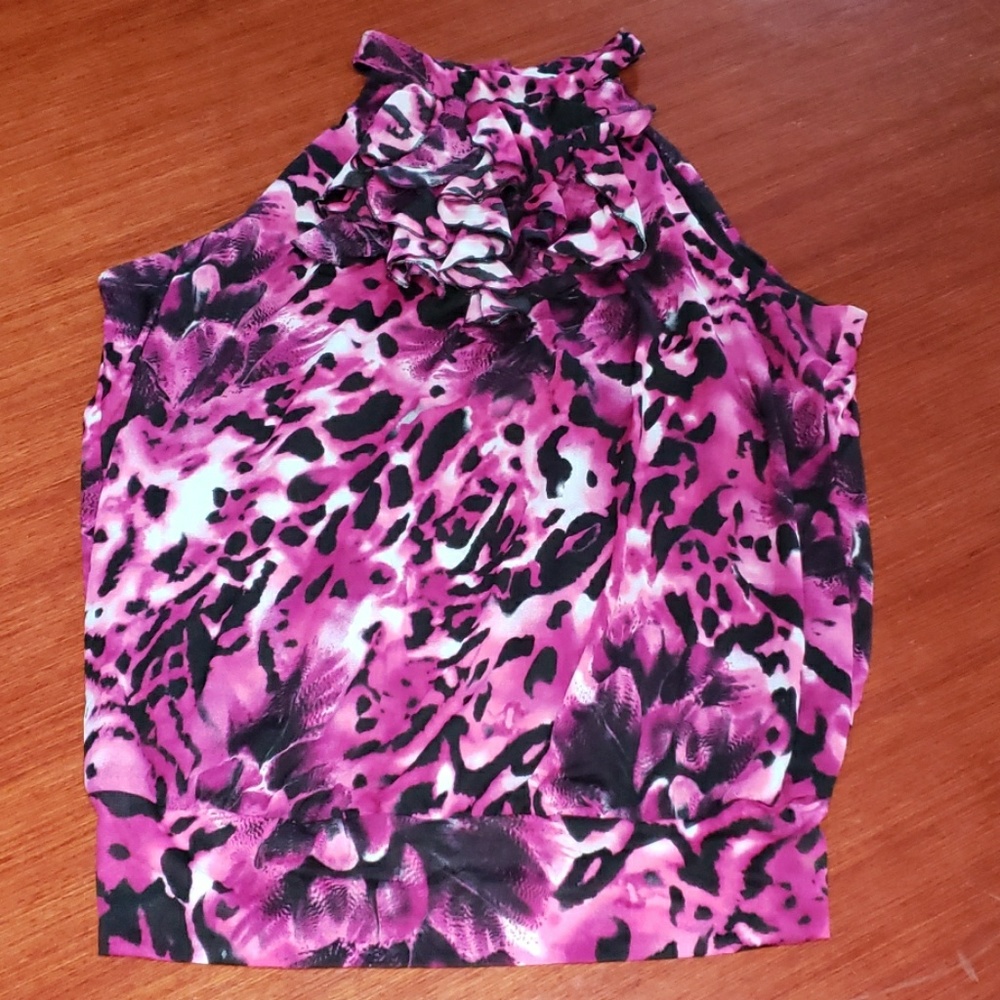 Lane Bryant purple blouse size 22/24